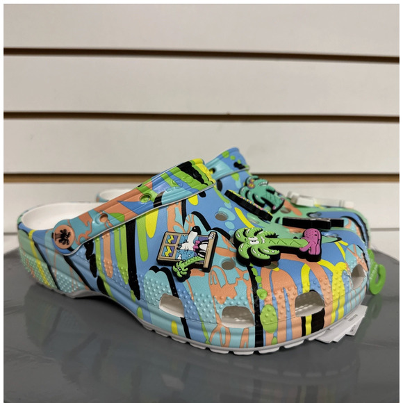 6W Steven Harrington Classic Crocs 208143-90H New Unisex Mens 4/WMNS 6 Clogs - Picture 1 of 8